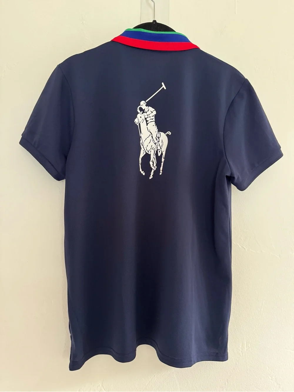 Polo Ralph Lauren Performance US Open Navy Blue Short Sleeve Polo Shirt